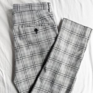 H&M Plaid Dress Pants